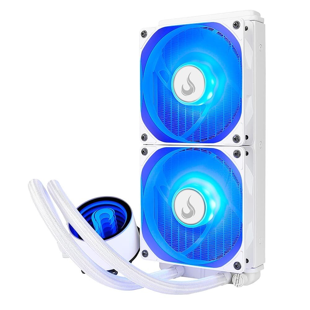 Water Cooler Rise Mode Z 240 Frost, RGB, 240mm, AMD/Intel, Branco - RM WCZ 02 RGB