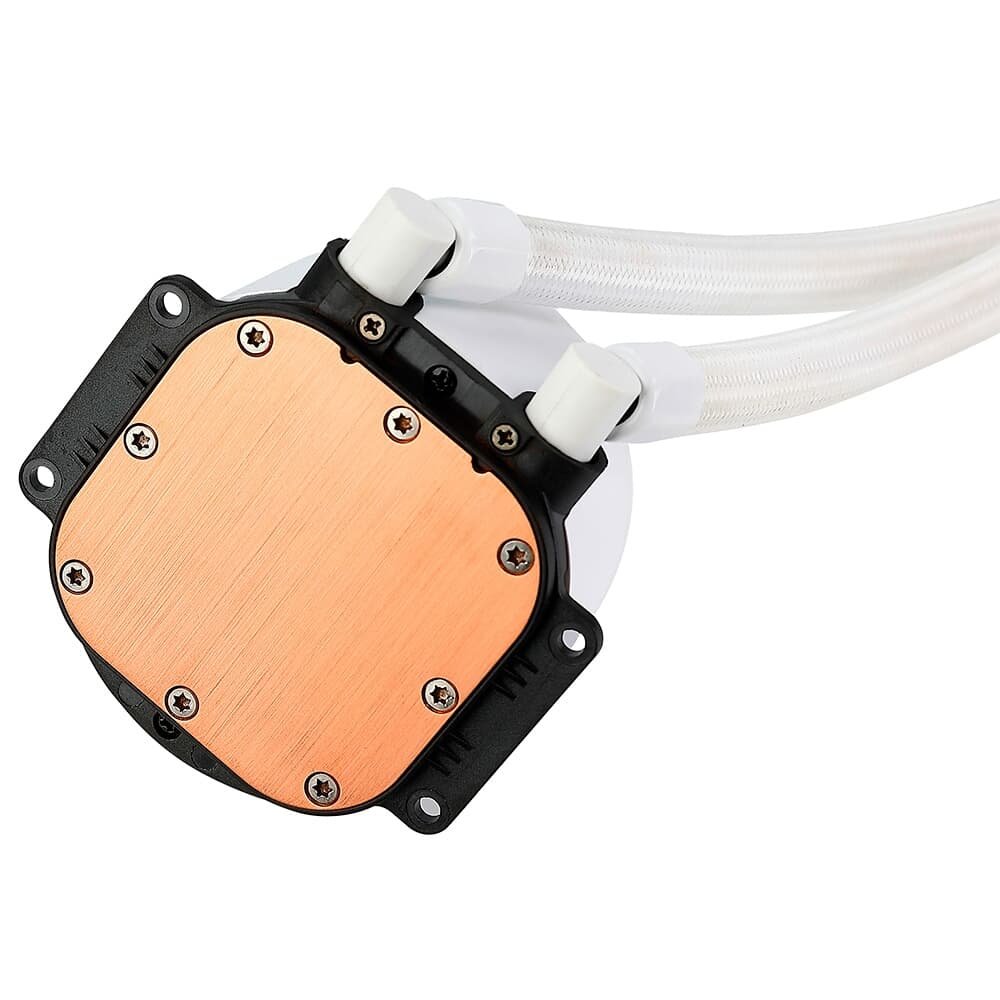 Imagem 6 de 8 do produto Water Cooler Rise Mode Frost, RGB, 360mm, AMD/Intel, Branco - RM-WCF-04-RGB