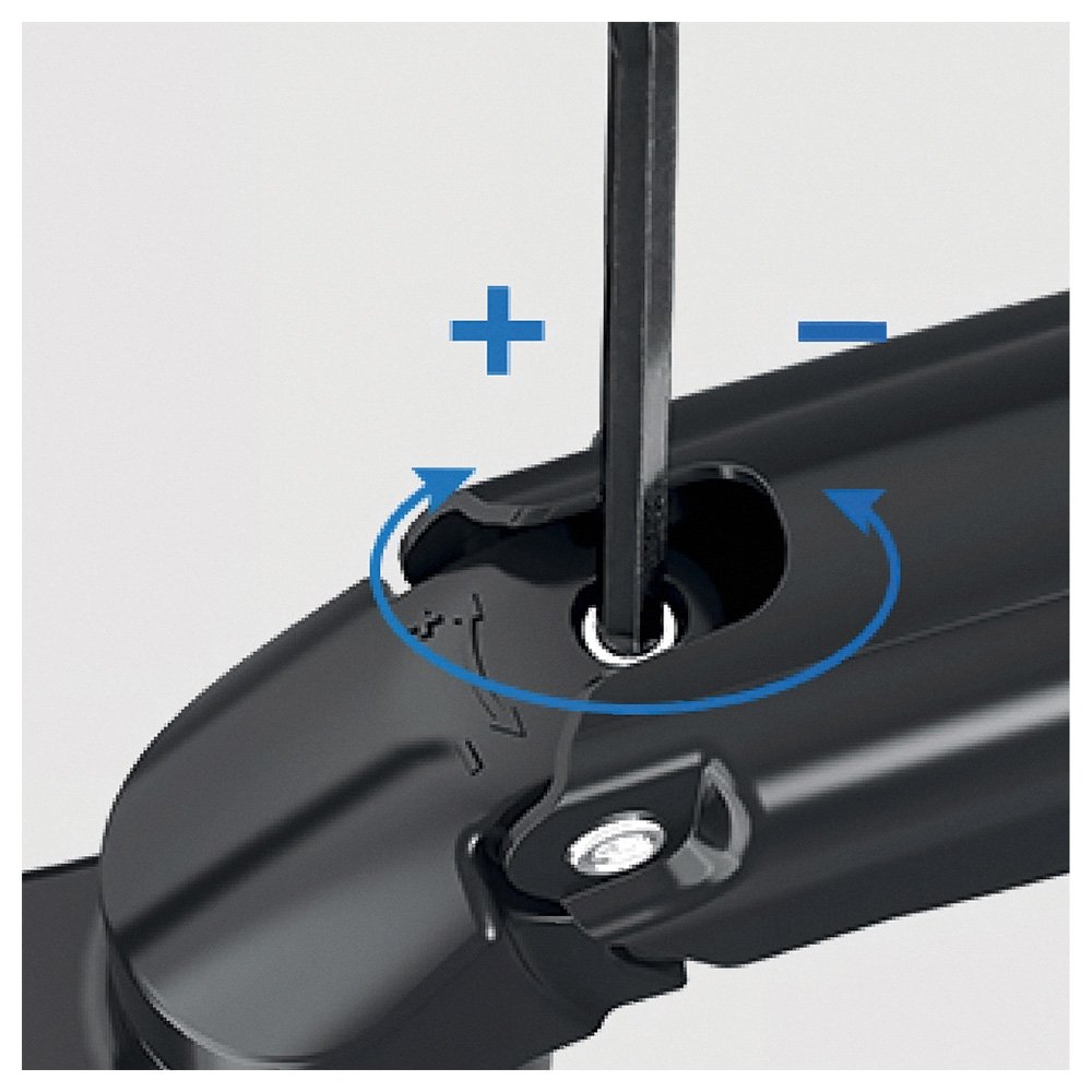 Imagem 5 de 11 do produto Suporte de Mesa Articulado para 2 Monitores de 17" a 35", ELG, Ajuste de altura com Pistão a Gás - F160N