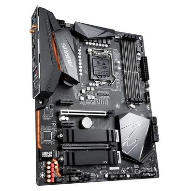 Placa Mãe Gigabyte H470 Aorus Pro AX, Intel LGA1200, ATX