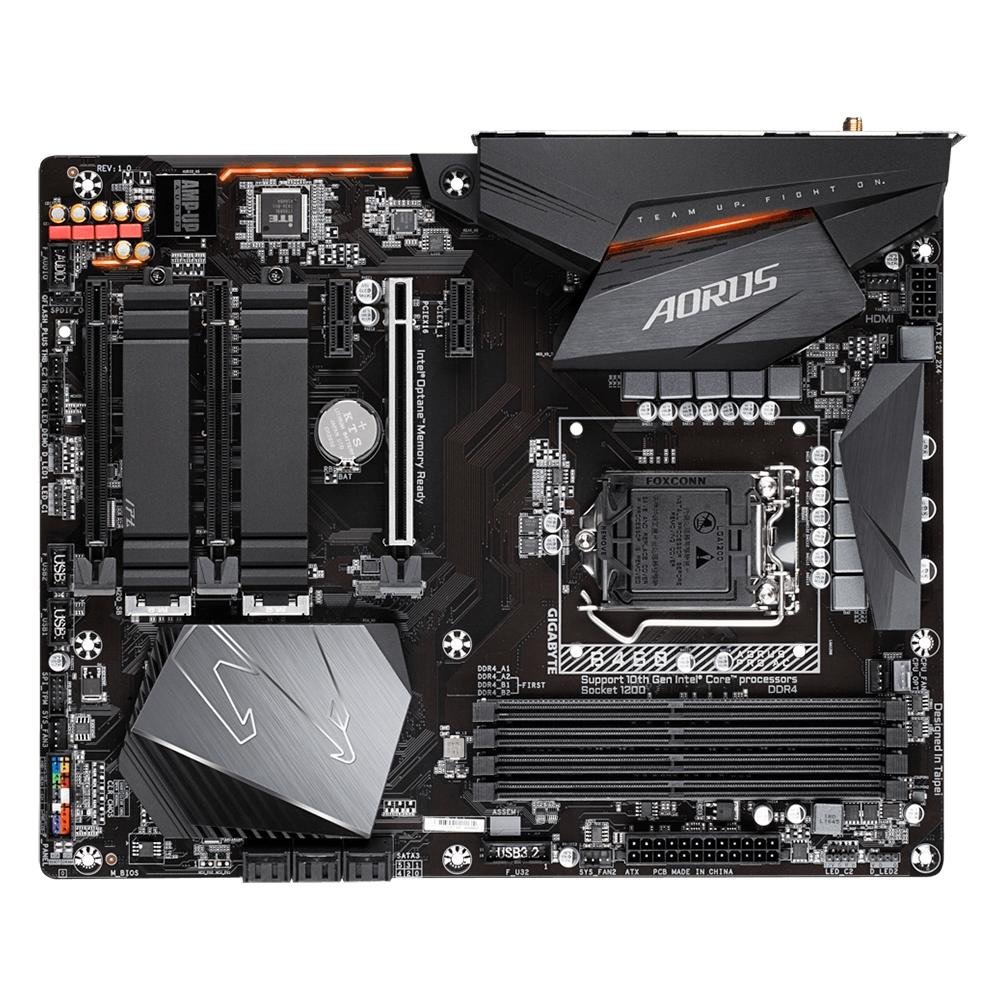 Imagem 4 de 5 do produto Placa-Mãe Gigabyte B460 Aorus Pro AC, Intel LGA1200, ATX, DDR4, Preto - B460 AORUS PRO AC