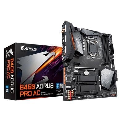 Com os melhores componentes de qualidade e capacidade de projeto de pesquisa e desenvolvimento da GIGABYTE, a B460 AORUS é uma verdadeira besta entre