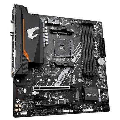 Placa-Mãe Gigabyte B550M Aorus Elite Rev. 1.3, AMD AM4, Micro ATX, DDR4, Preto - B550M AORUS ELITE