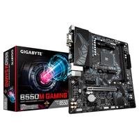 As placas-mãe da série de jogos B550 usam um design de MOSFETs PWM + baixo RDS (on) digital de 5 + 3 fases para oferecer suporte aos processadores AMD
