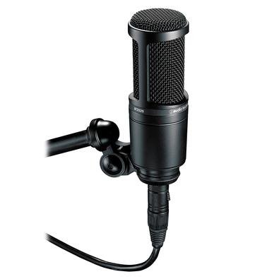 audio-technica AT2020 ブラック Microfone audio-technica AT2020 Pro Cardioide Condensador, Preto