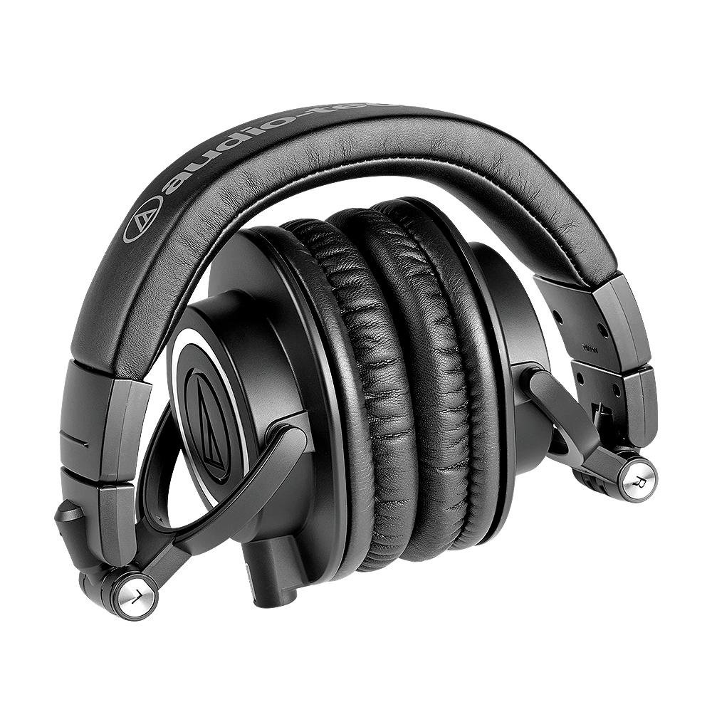 ATH-M50x ブラック Fone de Ouvido Profissional Audio-Technica, com Case, Drivers 45mm