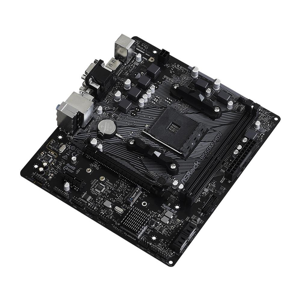 Placa Mãe ASRock B550M-HDV, AMD AM4, Micro ATX, DDR4 | KaBuM!