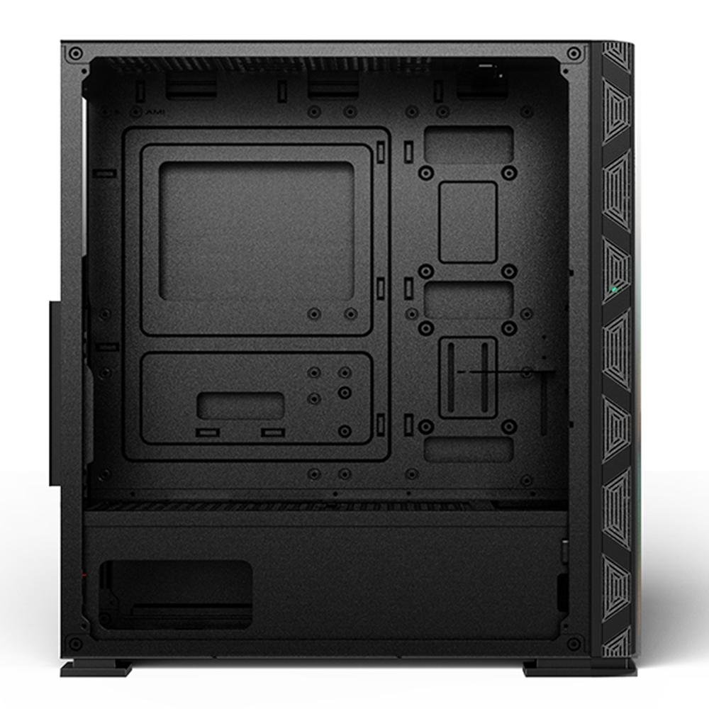Imagem 5 de 8 do produto Gabinete Gamer Husky Frost, Mid Tower, ARGB, com FAN, Porta em Vidro Temperado - HGMC004