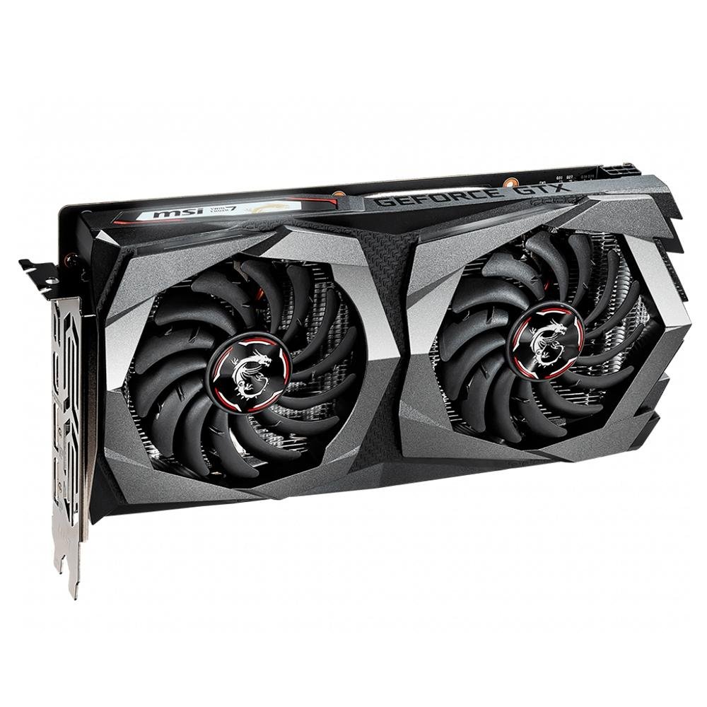 Imagem 2 de 5 do produto Placa de Vídeo MSI NVIDIA GeForce GTX 1650 Gaming 4G, 4GB, GDDR5 - GeForce GTX 1650 GAMING 4G