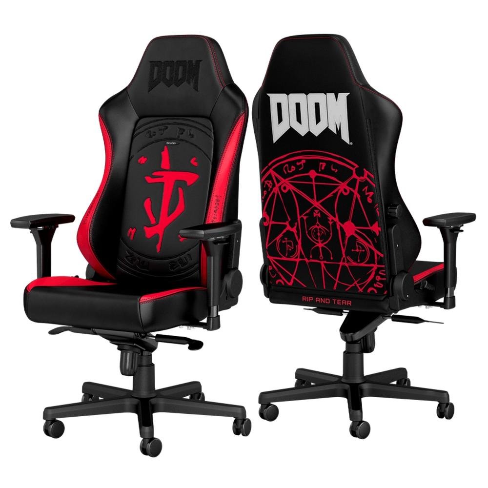 Cadeira Gamer Noblechairs Hero Doom Edition - NBL-HRO-PU-DET Cadeira Gamer Noblechairs Hero Doom Edition - NBL-HRO-PU-DET