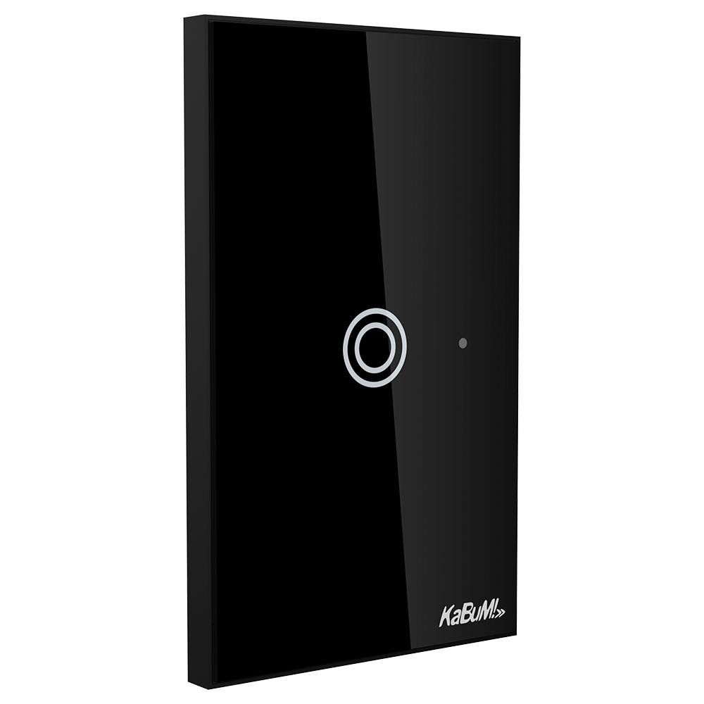 Interruptor KaBuM! Smart, Bivolt, 1 Botão, Preto, 5A, 50/60Hz, Smart Home Interruptor KaBuM! Smart, Bivolt, 1 Botão, Preto, 5A, 50/60Hz, Smart Home
