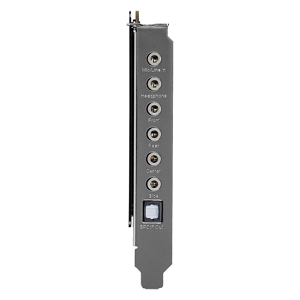 Imagem 2 de 3 do produto Placa de Som Interna Asus Xonar AE, PCIe, Canais 7.1, Preto - 90YA00P0-M0UA00