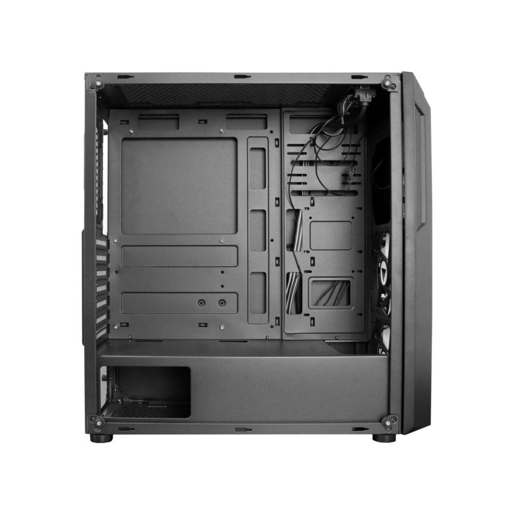 Imagem 6 de 11 do produto Gabinete Gamer Bluecase BG-029, Mid Tower, RGB, com FAN, Lateral em Vidro - BG029G2FRGB