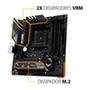 Placa-Mãe ASUS TUF Gaming B550M-Plus, AMD AM4, mATX, DDR4, Preto - 90MB14A0-C1BAY0