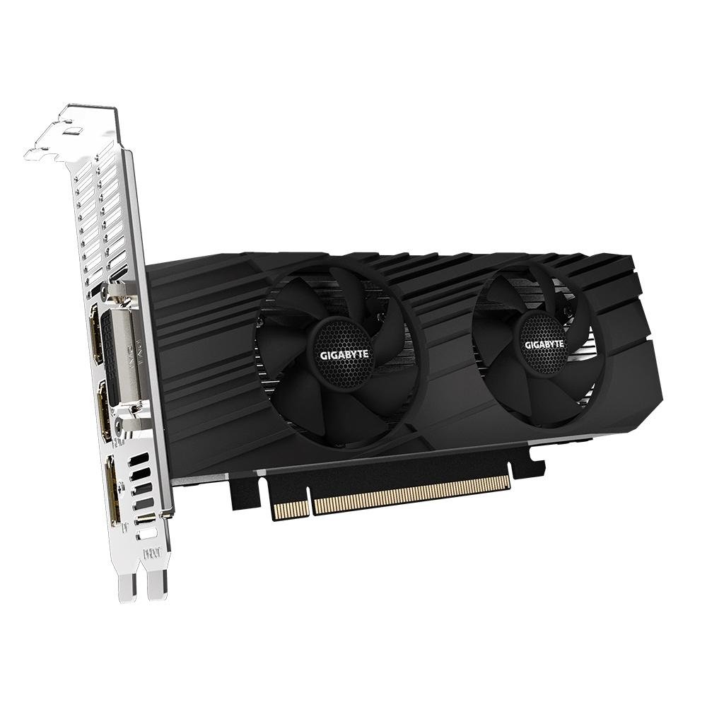 Imagem 4 de 6 do produto Placa de Vídeo Gigabyte NVIDIA GeForce GTX 1650 D6 OC Low Profile 4G, 4GB, GDDR6 - GV-N1656OC-4GL