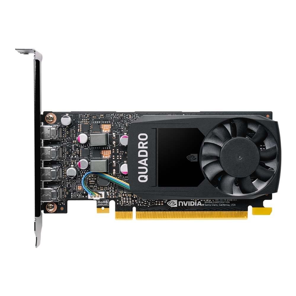 Placa de Vídeo Quadro P1000 PNY NVIDIA, 4GB, GDDR5 - VCQP1000V2-PB