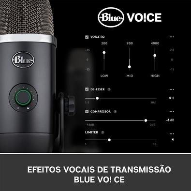 Microfone Condensador Blue Yeti X USB