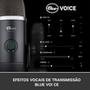 Microfone Condensador Blue Yeti X Podcast, USB, Preto - 988-000105