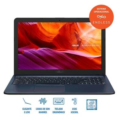 東芝i3-6100U SSD256GB/8GB　FHD Blue-Ray Notebook Asus Intel Core i3-6100U, 4GB, 1TB, Endless OS - X543UA