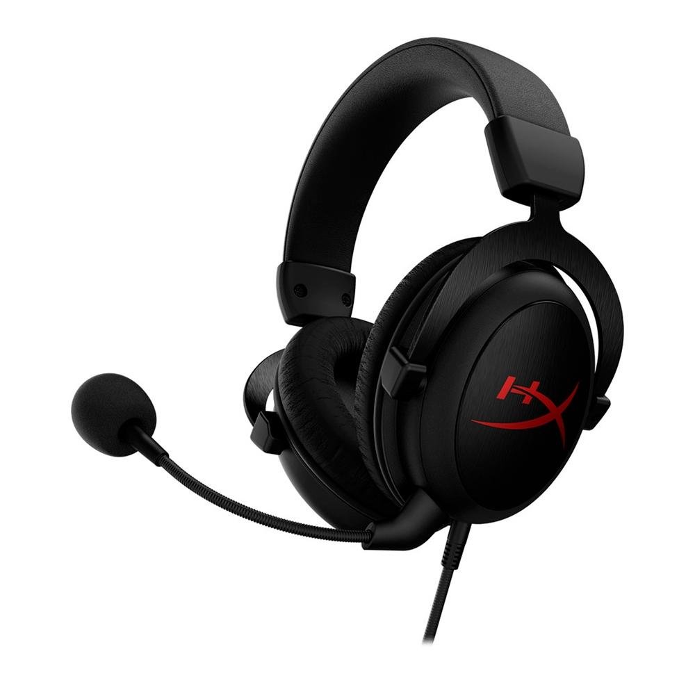 Headset Gamer HyperX Cloud Core, Som Surround 7.1, Drivers 53mm, P3 - 4P4F2AA Headset Gamer HyperX Cloud Core, Som Surround 7.1, Drivers 53mm, P3 - 4P4F2AA