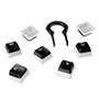 Teclas HyperX para Teclado Mecânico, Double Shot Pudding, Preto e Branco - 4P5P4A2#AC4