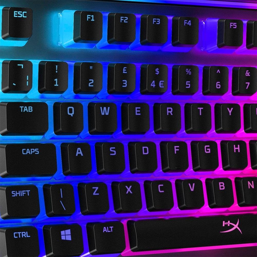 Teclas HyperX para Teclado Mecânico, Double Shot Pudding, Preto e Branco - 4P5P4A2#AC4 Teclas HyperX para Teclado Mecânico, Double Shot Pudding, Preto e Branco - 4P5P4A2#AC4