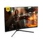 Monitor Gamer Husky Storm 27' LED, Curvo, 180Hz, Full HD, 1ms, DisplayPort e HDMI, 99% sRGB, Adaptive Sync, Ajuste de Ângulo - HGMT001