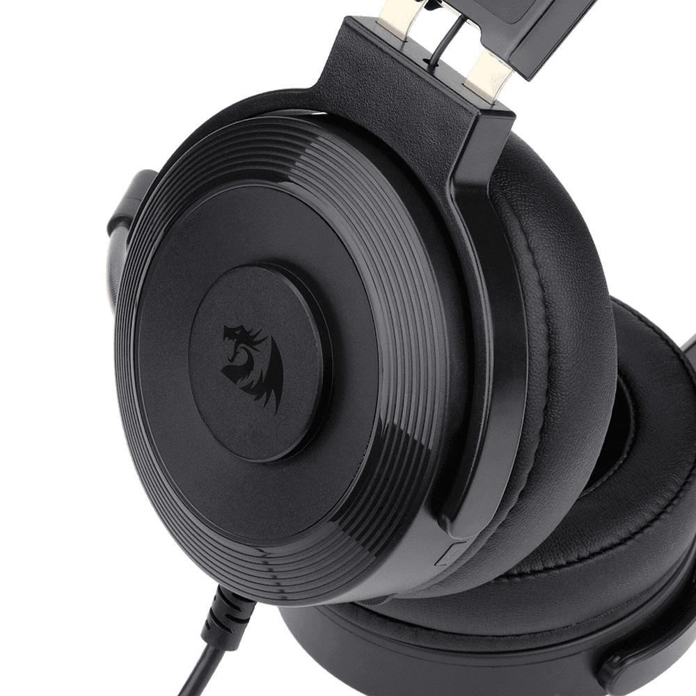 Headset Gamer Redragon Lamia 2, RGB, 7.1, 40mm, Suporte Incluso - H320RGB-1 Headset Gamer Redragon Lamia 2, RGB, 7.1, 40mm, Suporte Incluso - H320RGB-1