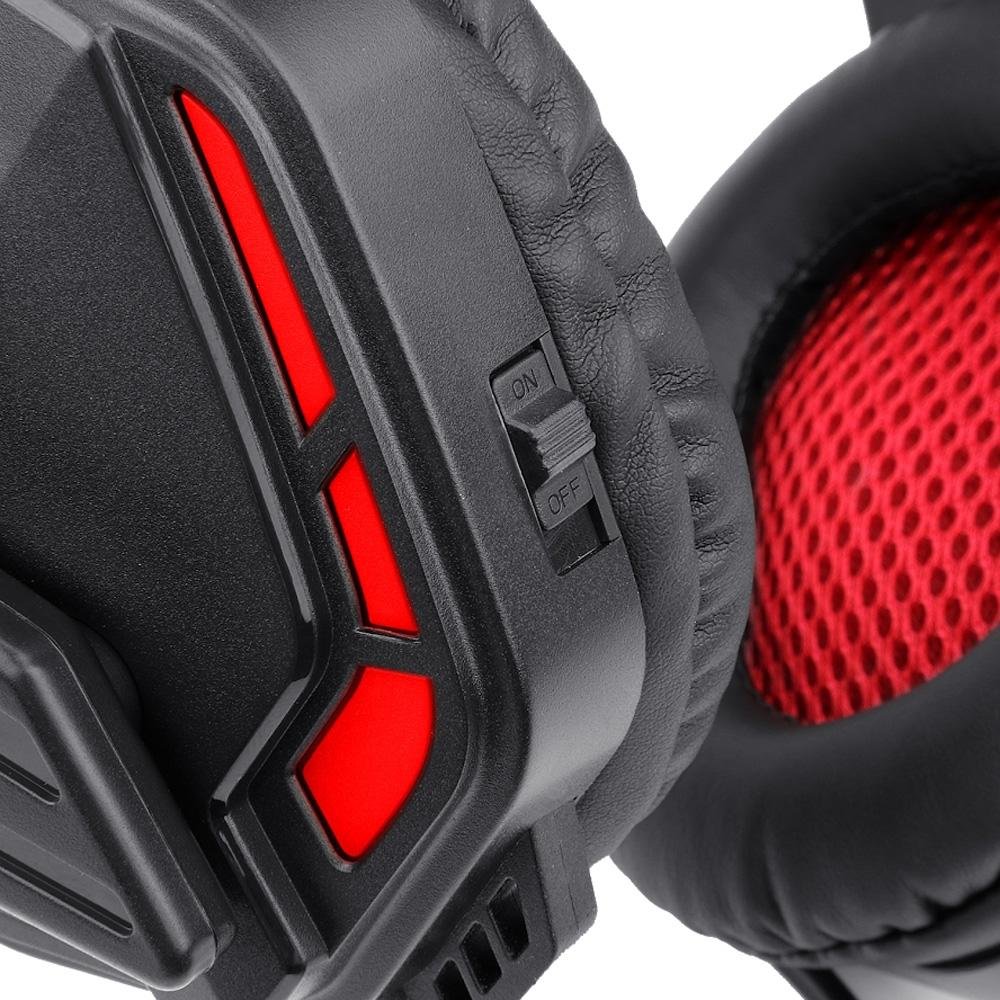 Headset Gamer Redragon Themis 2, Drivers 50mm, Preto/Vermelho - H220N |  KaBuM!