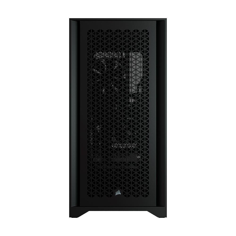 Imagem 2 de 12 do produto Gabinete Gamer Corsair 4000D Airflow, Mid-Tower, ATX, Lateral em Vidro Temperado, Com 2x FAN, Preto - CC-9011200-WW
