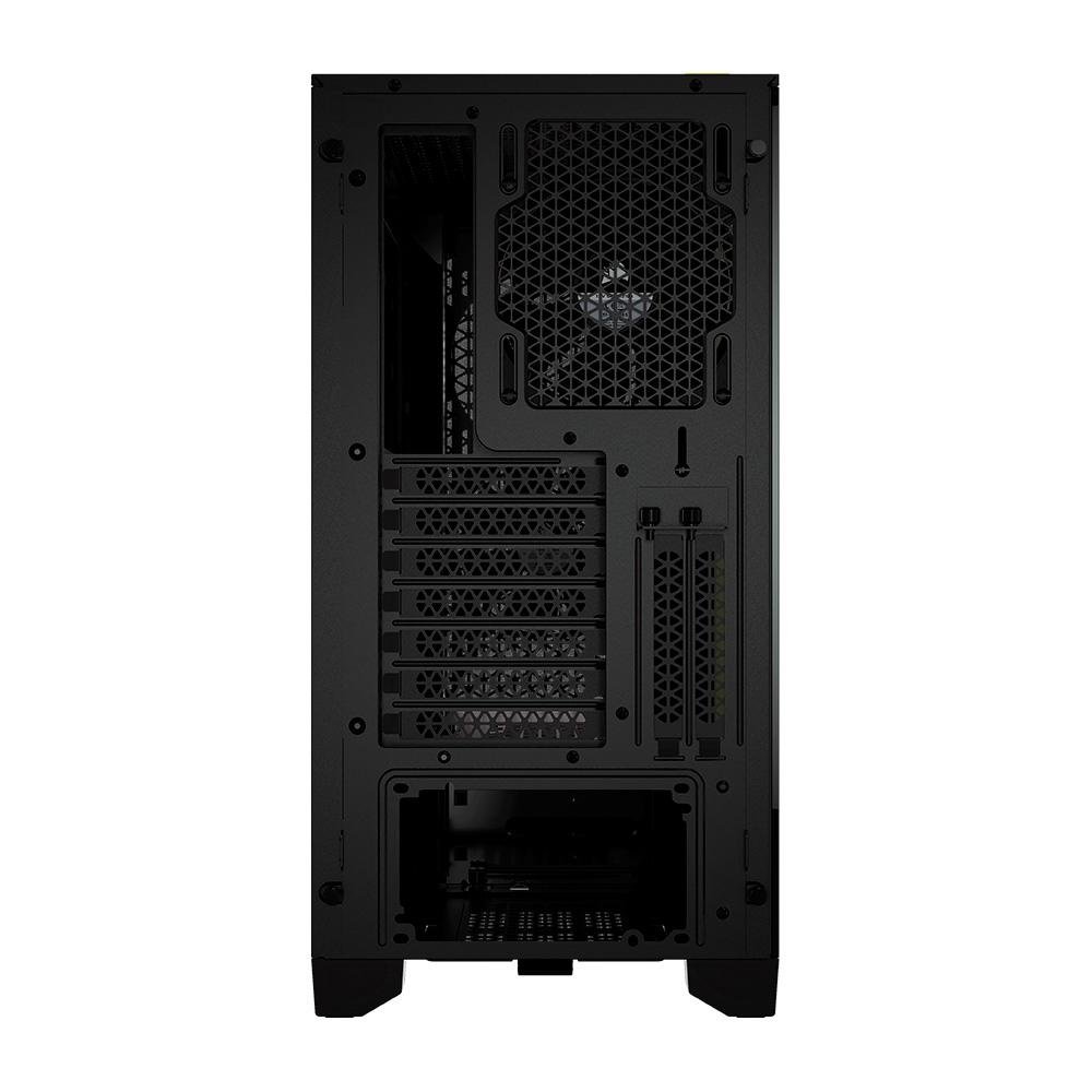 Imagem 7 de 12 do produto Gabinete Gamer Corsair 4000D Airflow, Mid-Tower, ATX, Lateral em Vidro Temperado, Com 2x FAN, Preto - CC-9011200-WW