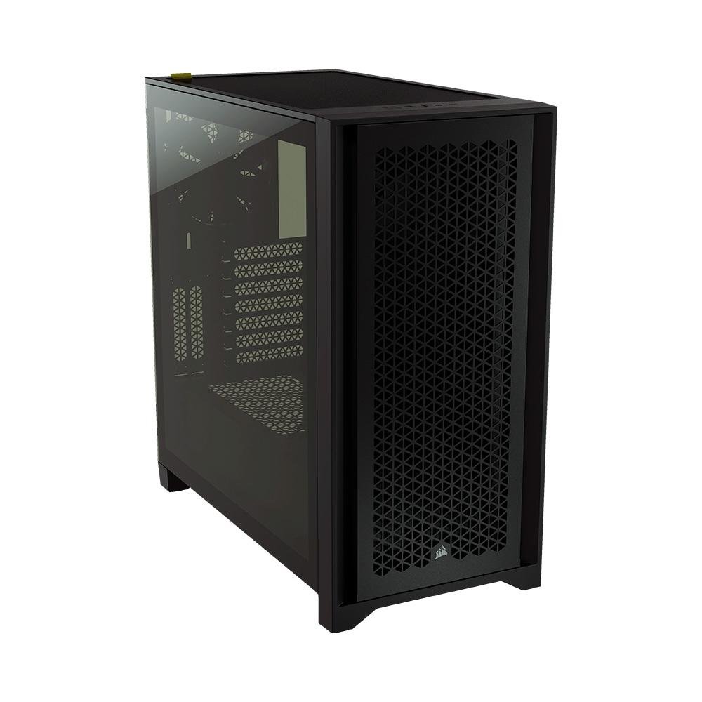 Imagem 8 de 12 do produto Gabinete Gamer Corsair 4000D Airflow, Mid-Tower, ATX, Lateral em Vidro Temperado, Com 2x FAN, Preto - CC-9011200-WW