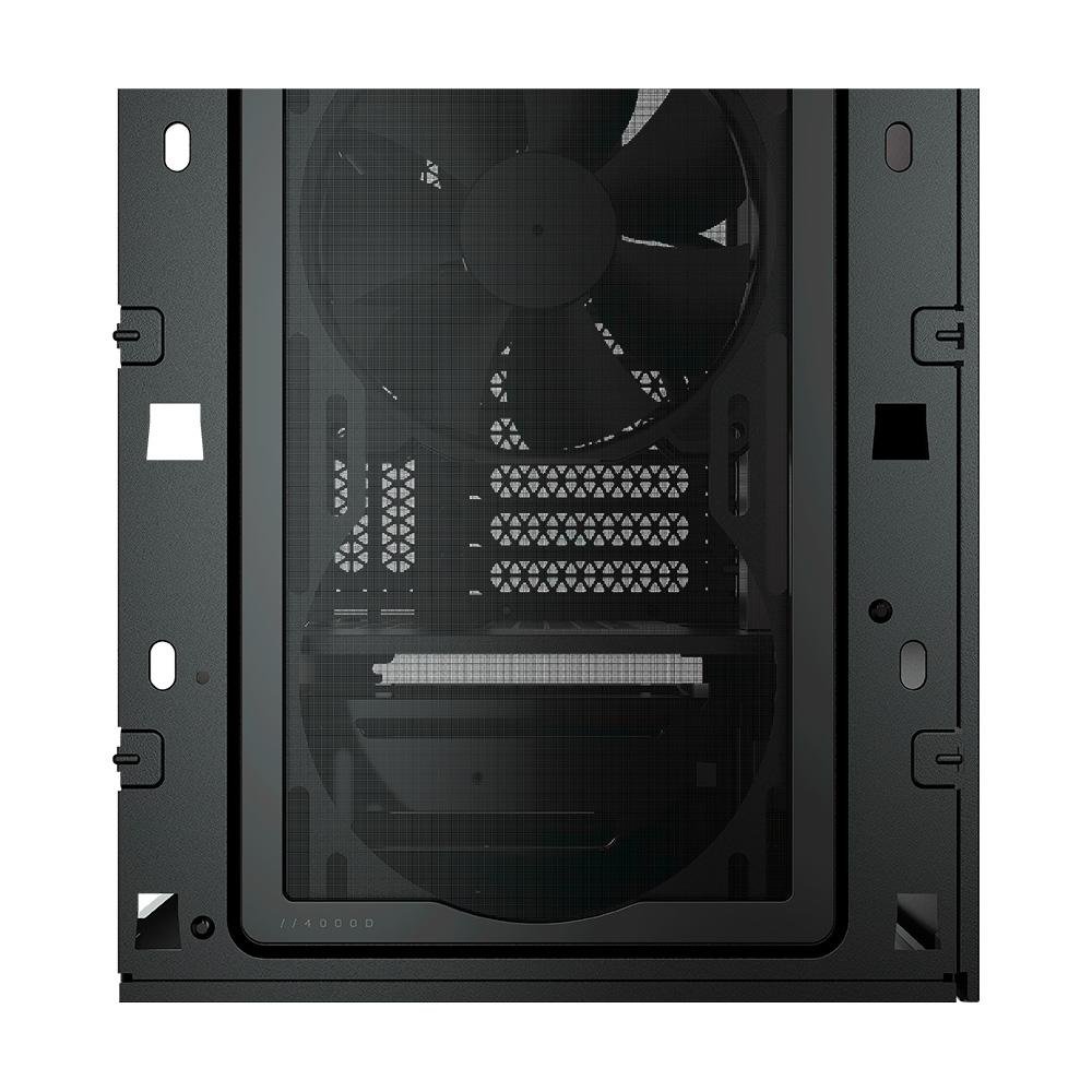 Imagem 11 de 12 do produto Gabinete Gamer Corsair 4000D Airflow, Mid-Tower, ATX, Lateral em Vidro Temperado, Com 2x FAN, Preto - CC-9011200-WW