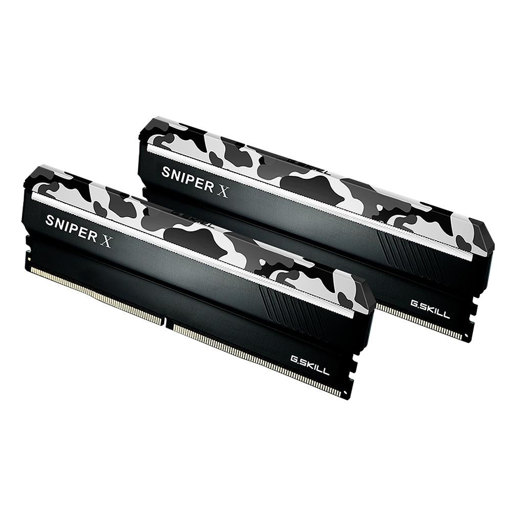 Memória G.Skill Sniper X, 16GB (2x8GB), 2400MHz, DDR4, CL17, Urban