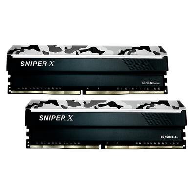Memória G.Skill Sniper X, 16GB (2x8GB), 2400MHz, DDR4, CL17, Urban
