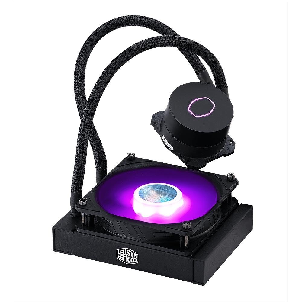 Water Cooler Cooler Master MasterLiquid ML120L V2, RGB, 120mm, AMD/Intel, Preto - MLW-D12M-A18PC-R2 Water Cooler Cooler Master MasterLiquid ML120L V2, RGB, 120mm, AMD/Intel, Preto - MLW-D12M-A18PC-R2