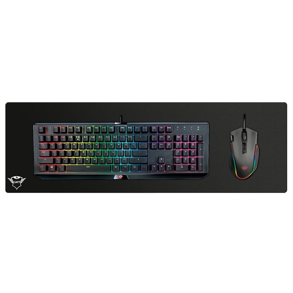 Imagem 4 de 5 do produto Mousepad Gamer GXTrust 758, Control, Estendido (930x300mm) - 21569