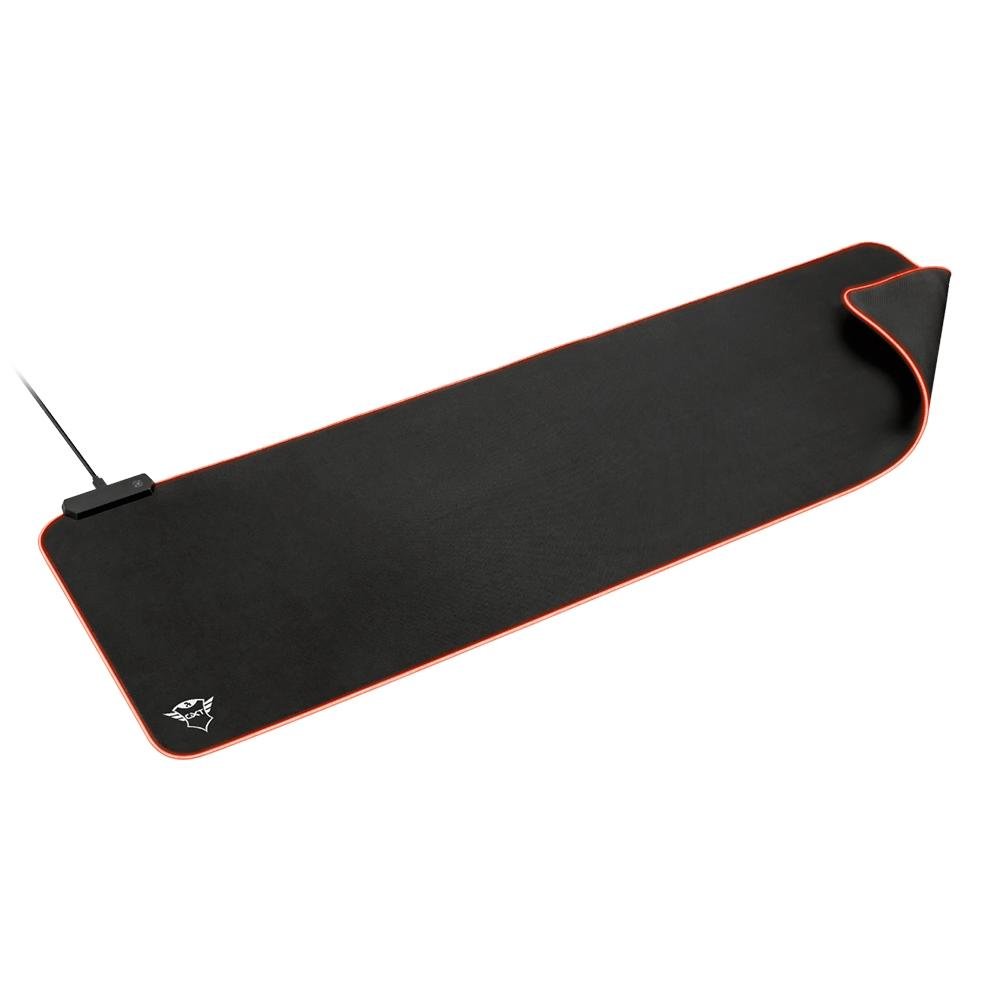 Imagem 3 de 8 do produto Mousepad Gamer GXTrust GXT 764 Glide-Flex, RGB, Control, Estendido (930x300mm) - 23395