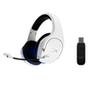 Headset Sem Fio Gamer HyperX Cloud Stinger Core, Drivers 40mm, PS5 PS4 e PC, Branco e Azul - 4P5J1AA