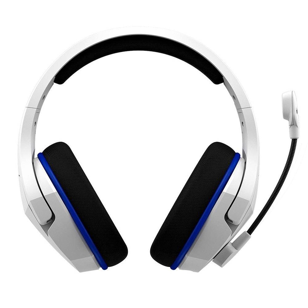 Headset Sem Fio Gamer HyperX Cloud Stinger Core, Drivers 40mm, PS5 PS4 e  PC, Branco e Azul - HHSS1C-KB-WT/G | KaBuM!