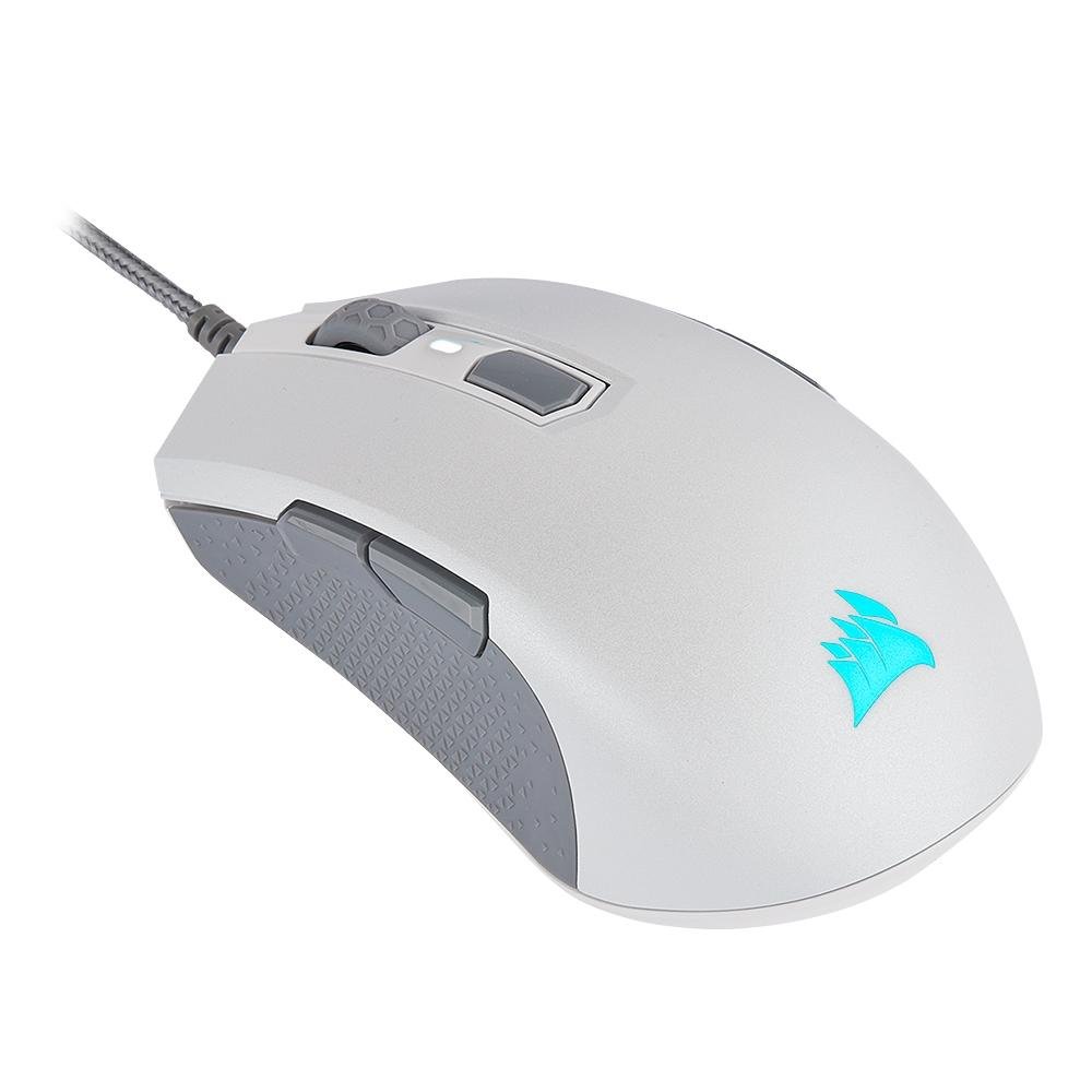 Mouse Gamer Corsair M55 Pro, RGB, Botões, 12400DPI, Branco CH