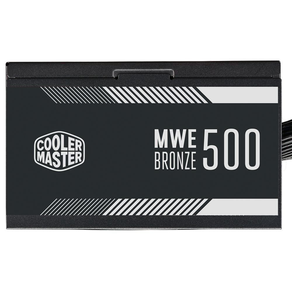Fonte Cooler Master MWE Bronze V2, 500W, 80 Plus Bronze - MPE-5001-ACAAB-BR Fonte Cooler Master MWE Bronze V2, 500W, 80 Plus Bronze - MPE-5001-ACAAB-BR