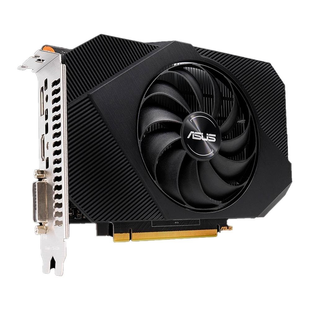 Imagem 3 de 12 do produto Placa de Vídeo GTX 1650 OC Edition Asus Phoenix NVIDIA GeForce, 4GB, GDDR6 - PH-GTX1650-O4GD6