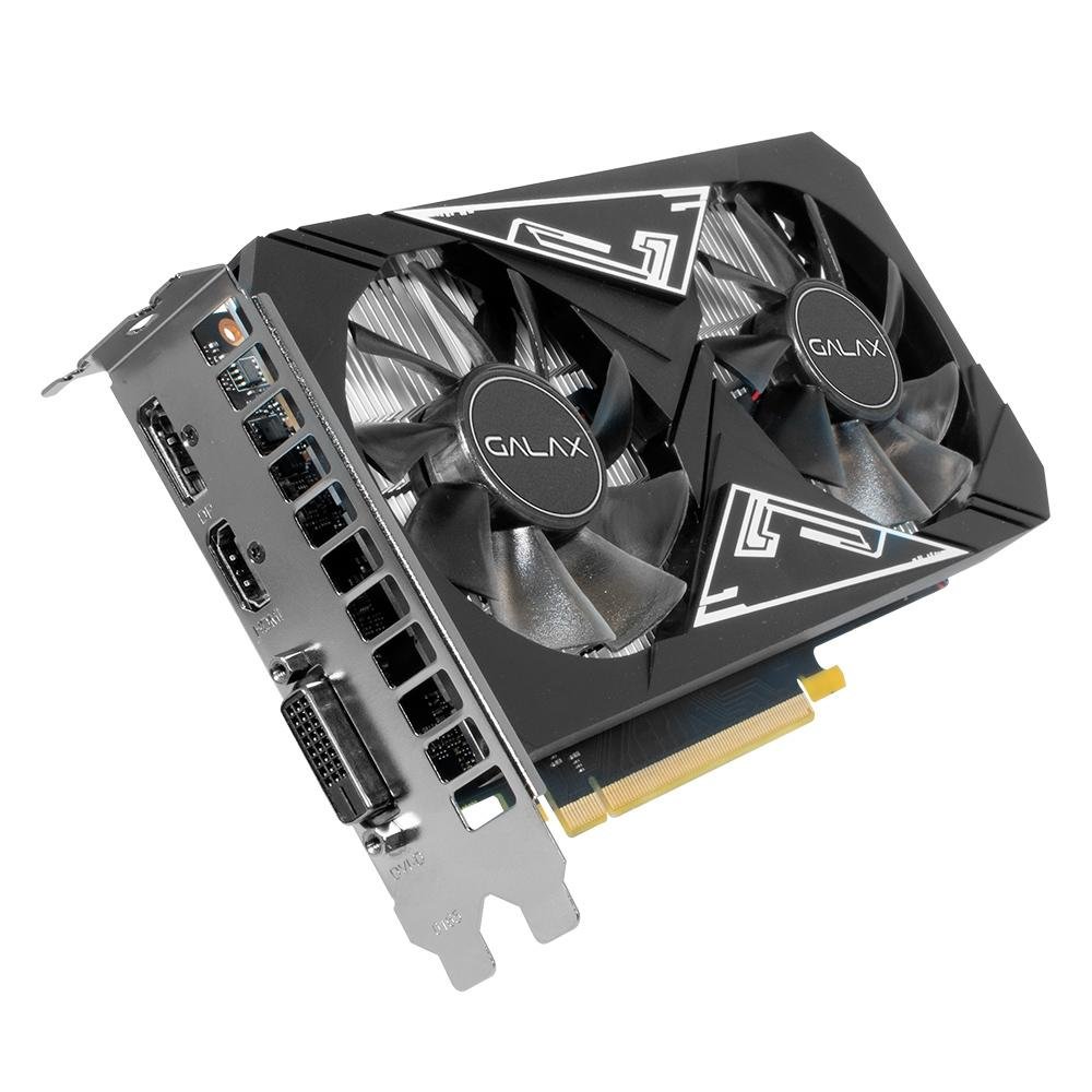 Imagem 5 de 8 do produto Placa de Vídeo Galax NVIDIA GeForce GTX 1650 EX Plus (1-Click OC), 4GB, GDDR6 - 65SQL8DS93E1