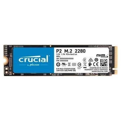 SSD Crucial P2, 1 TB, M.2 NVMe | KaBuM!