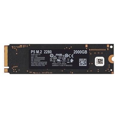 SSD Crucial P5, 2TB, M.2 NVMe | KaBuM!