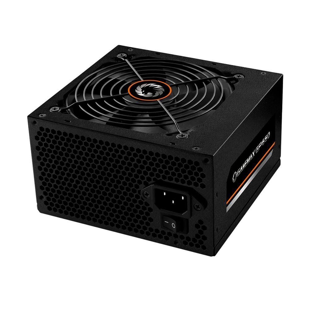 Fonte Gamemax GP650, 650W, 80 Plus Bronze, PFC Ativo, Com Cabo, Preto - GP650 - view 3