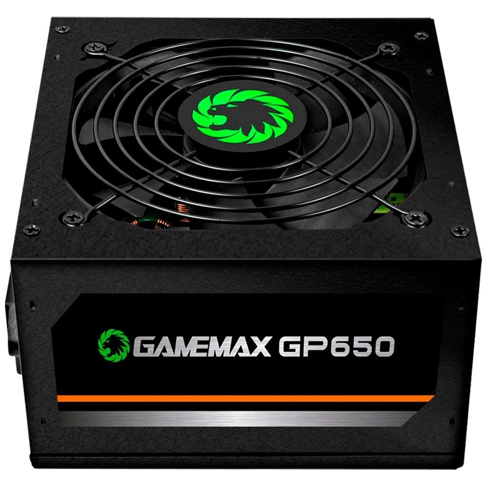 Fonte Gamemax GP650, 650W, 80 Plus Bronze, PFC Ativo, Com Cabo, Preto - GP650 - view 4