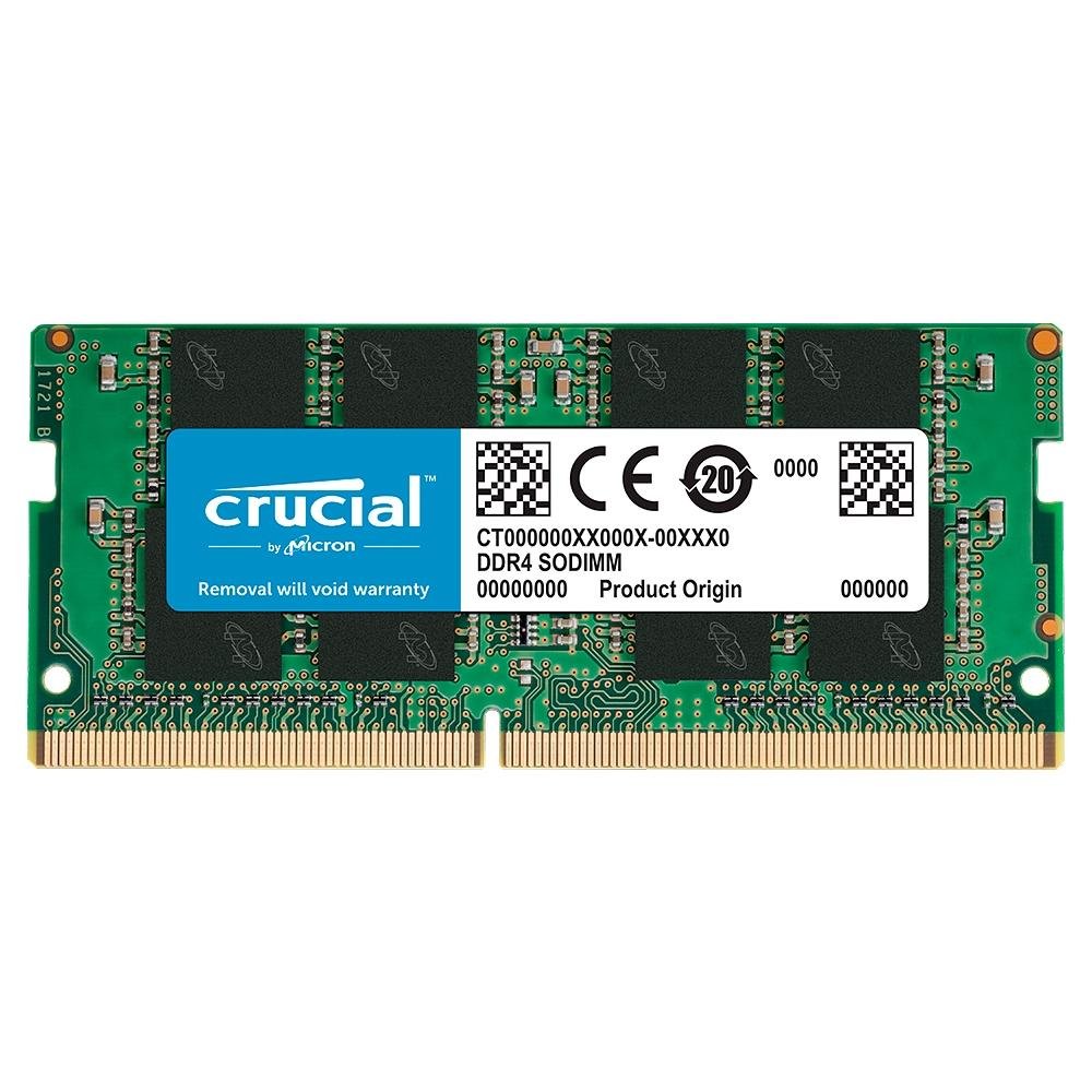 Memória Crucial, 16GB, 2666MHz, DDR4, Para Notebook, CL19