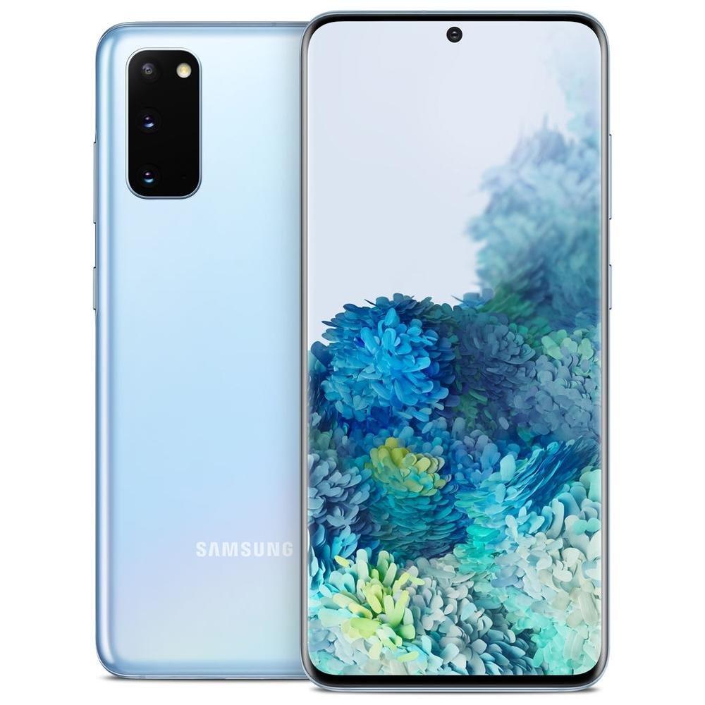 スマートフォン本体 GalaxyS20 128GB Smartphone Samsung Galaxy S20, 128GB, 64MP, Tela 6.2´, Cloud Blue